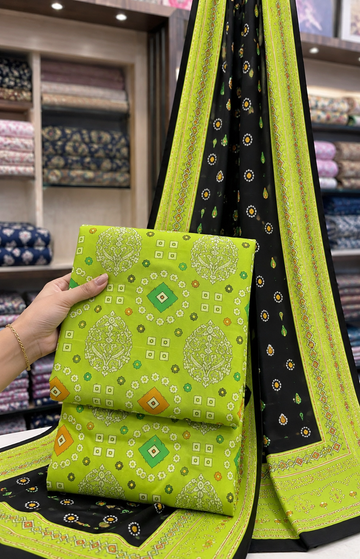3PC DHANAK SUIT - DS1803