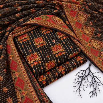 3PC KHADDAR SUIT - KD1610