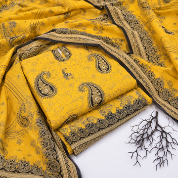 3PC KHADDAR SUIT - KD1611