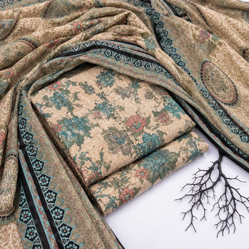 3PC KHADDAR SUIT - KD1613