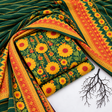 3PC KHADDAR SUIT - KD1616