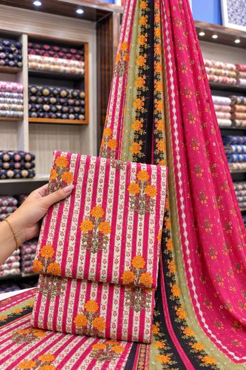 3PC DHANAK SUIT - DS1615