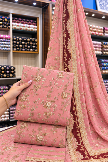 3PC DHANAK SUIT - DS1613