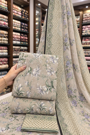 3PC DHANAK SUIT - DS1510