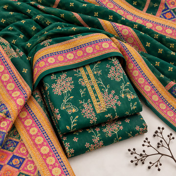 3PC KHADDAR SUIT - KD1505