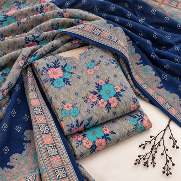 3PC KHADDAR SUIT - KD1706