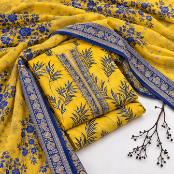 3PC KHADDAR SUIT - KD1707