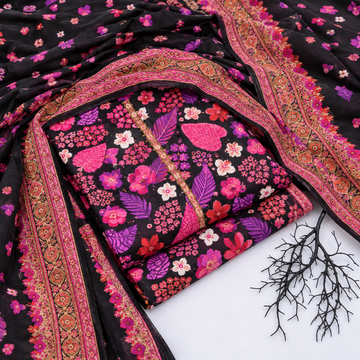 3PC KHADDAR SUIT - KD1608