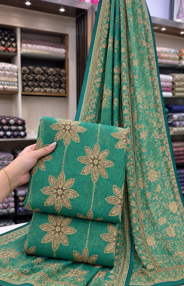 3PC DHANAK SUIT - DS1701