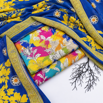 3PC KHADDAR SUIT - KD1809