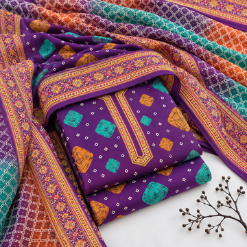 3PC KHADDAR SUIT - KD1512