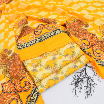 3PC KHADDAR SUIT - KD1912
