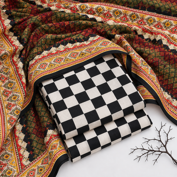 3PC KHADDAR SUIT - KD1516
