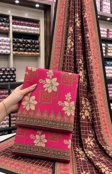 3PC DHANAK SUIT - DS1901