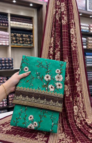 3PC DHANAK SUIT - DS1910